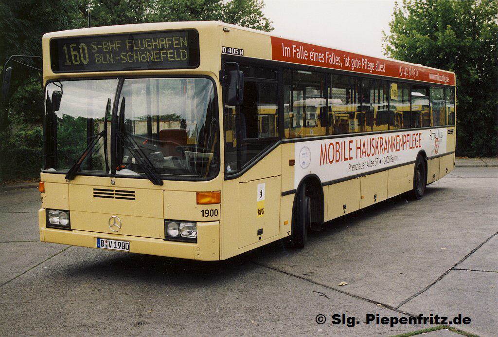 MB O405 N (EN92) Beschaffungsjahr 1992.