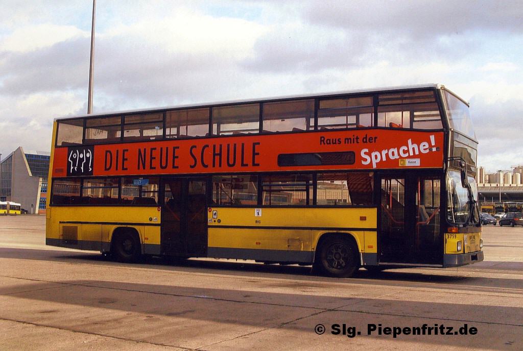 MAN SD202 (D88) Beschaffungsjahr 1988.