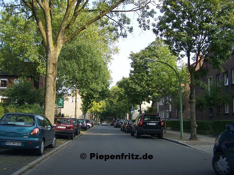 Widumerstrasse Richtung Sodinger Strasse.