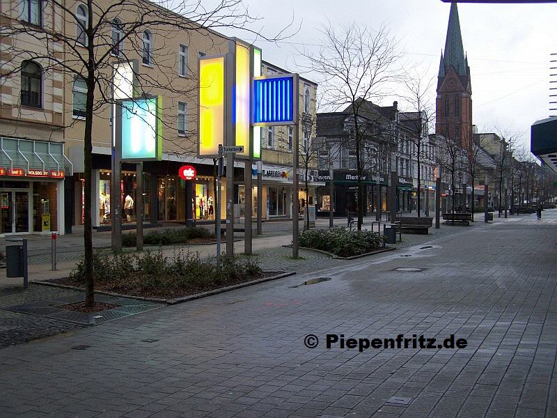 Bahnhofstrasse Fussg&auml;ngerzone.