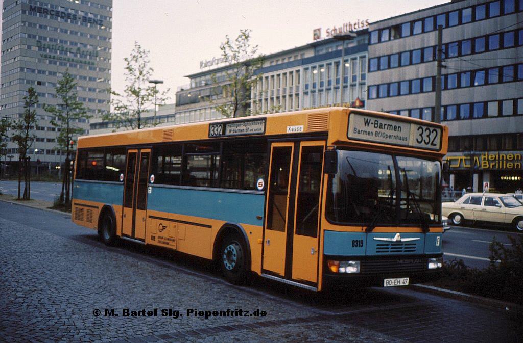 Neoplan 416 SL Beschaffungsjahr 1983, ausgm. 1998.