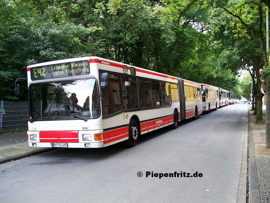 MAN NG 312 Beschaffungsjahr 1995, ausgem. 2009.