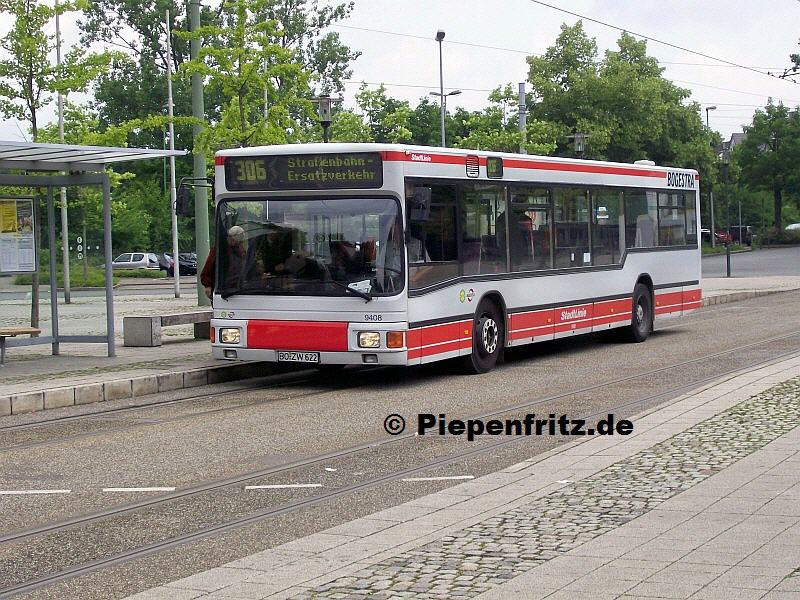 MAN NL 202 Beschaffungsjahr 1994, ausgem. 2009.