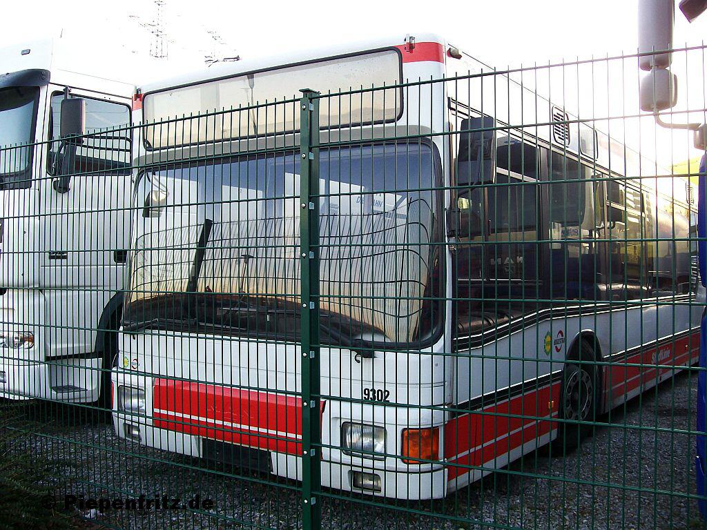 MAN NL 202 Beschaffungsjahr 1993, ausgem. 2008.