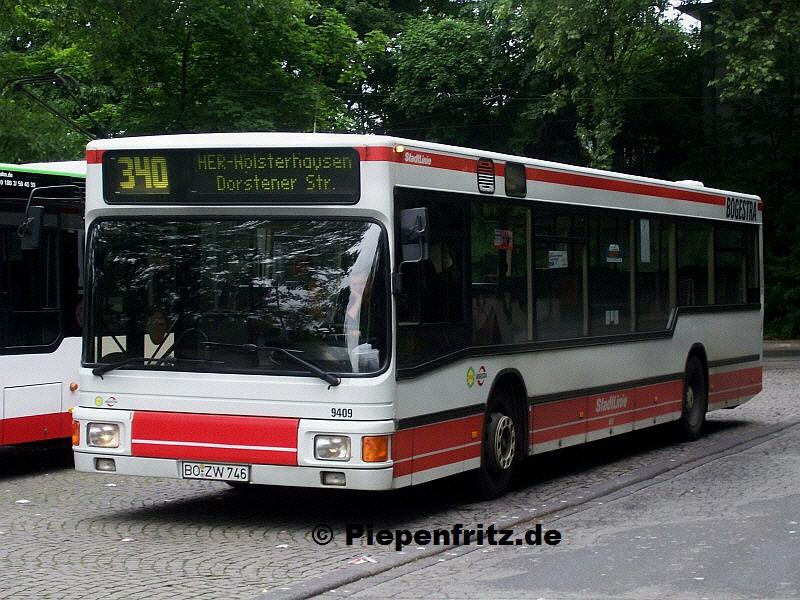 MAN NL 202 Beschaffungsjahr 1994, ausgem. 2008.