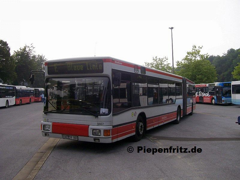 MAN NG 272 Beschaffungsjahr 1994, ausgem. 2008.
