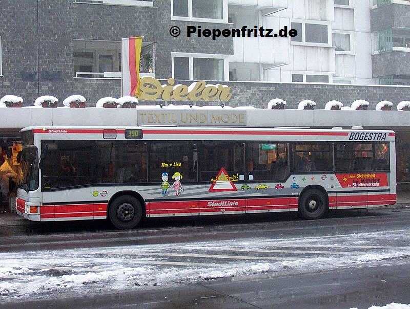 MAN NL 202 Beschaffungsjahr 1994, ausgem. 2009.