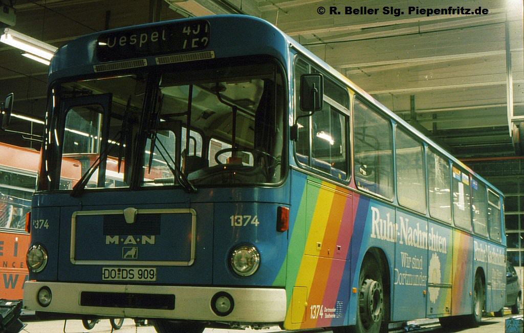 MAN SL 200 Beschaffungsjahr 1984, ausgemustert.