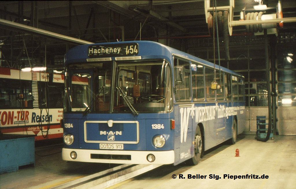 MAN SL 200 Beschaffungsjahr 1984, ausgemustert.