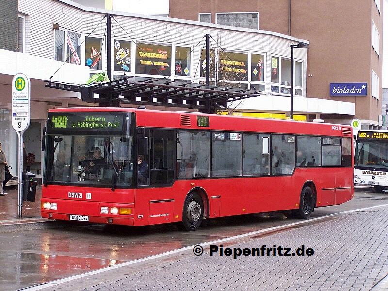MAN NL 223 Beschaffungsjahr 1998, ausgem. 2010.