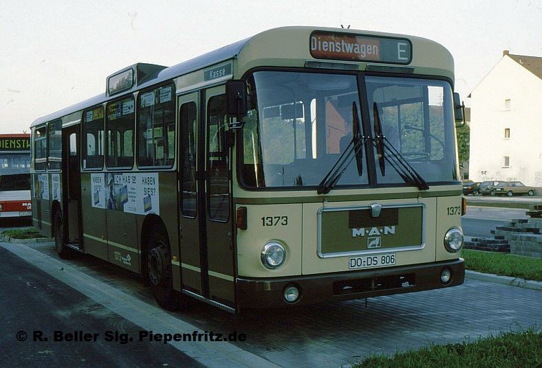 MAN SL 200 Beschaffungsjahr 1984, ausgemustert.