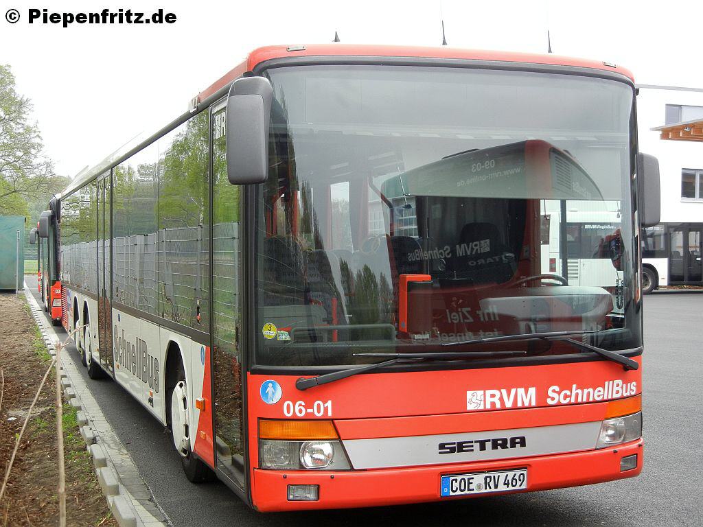 K&auml;ssbohrer Setra S 319 NF Beschaffungsjahr 2006.