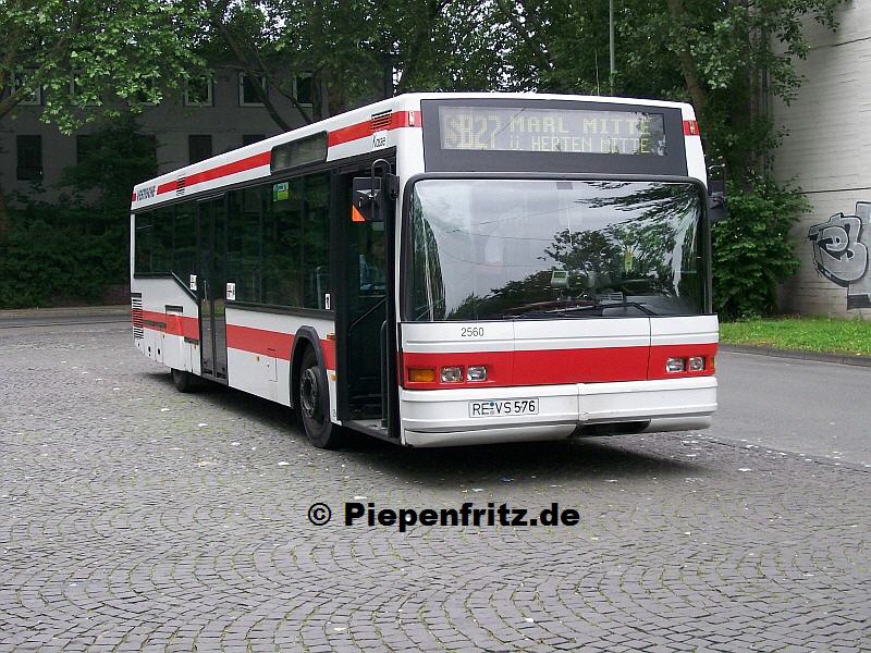 Neoplan N4014 Beschaffungsjahr 1993, ausgem. 2009.