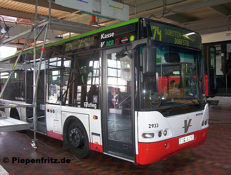 Neoplan N4407 Beschaffungsjahr 2001, ausgem. 2007.
