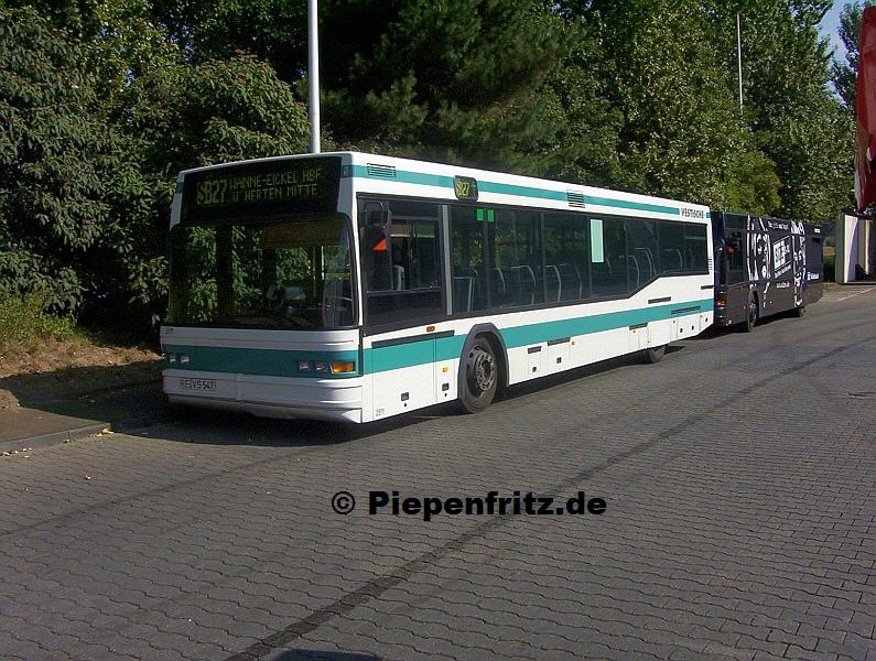 Neoplan N4014 Beschaffungsjahr 1991, ausgem. 2007.