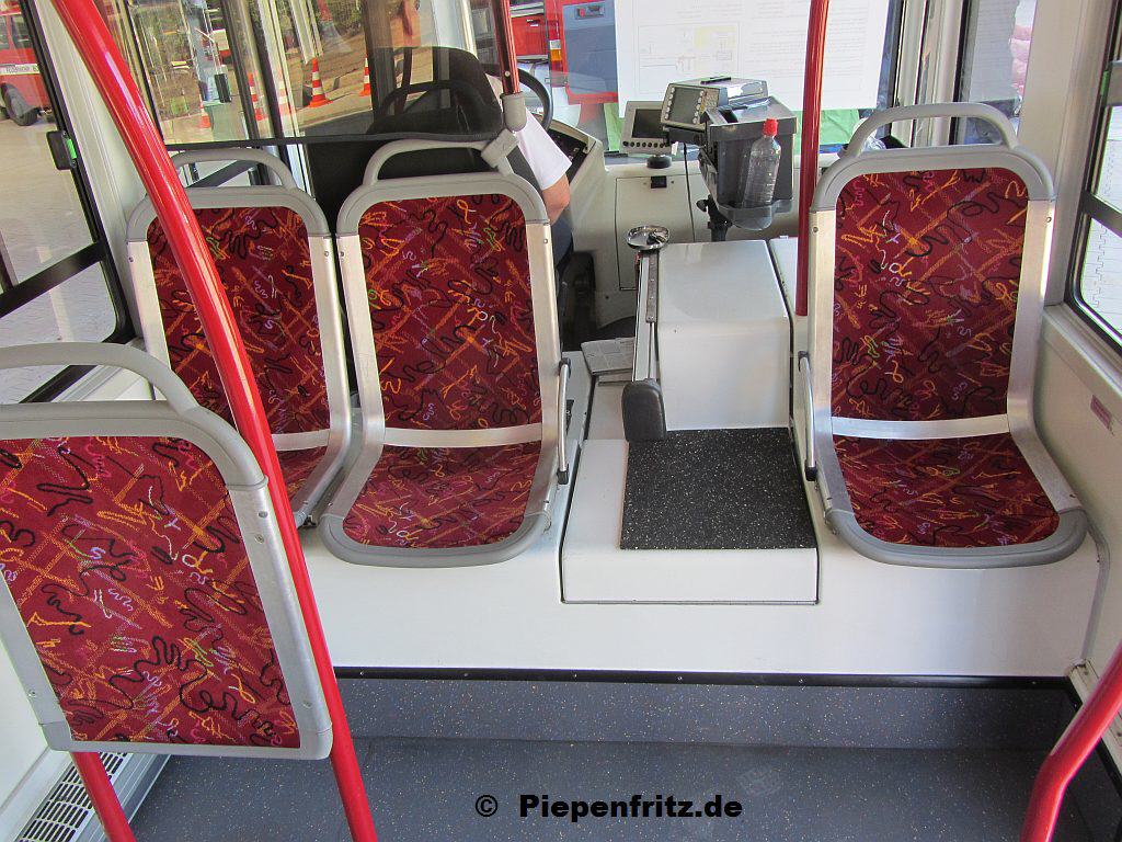 Eine Innenaufnahme von dem Gef&auml;hrt