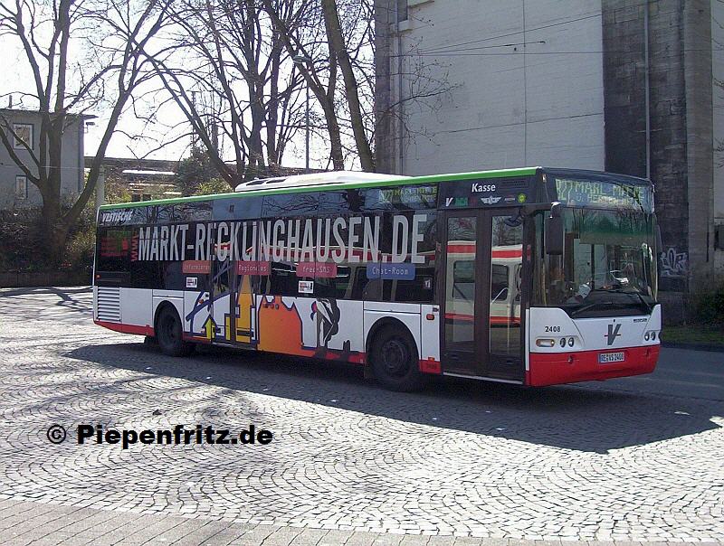 Neoplan N4416 Beschaffungsjahr 2001, verbrannt.