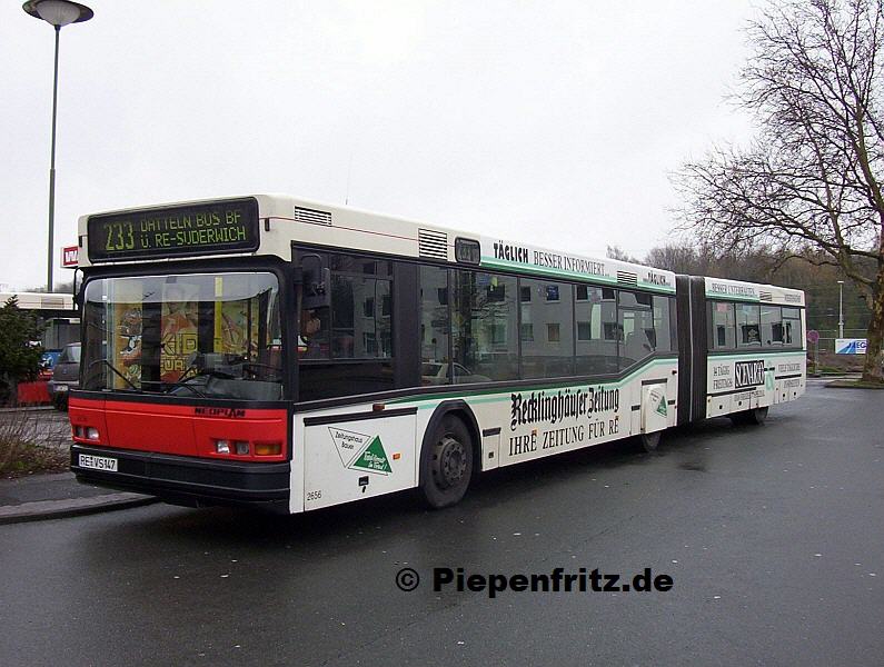 Neoplan N4021 Beschaffungsjahr 1993, ausgem. 2008.