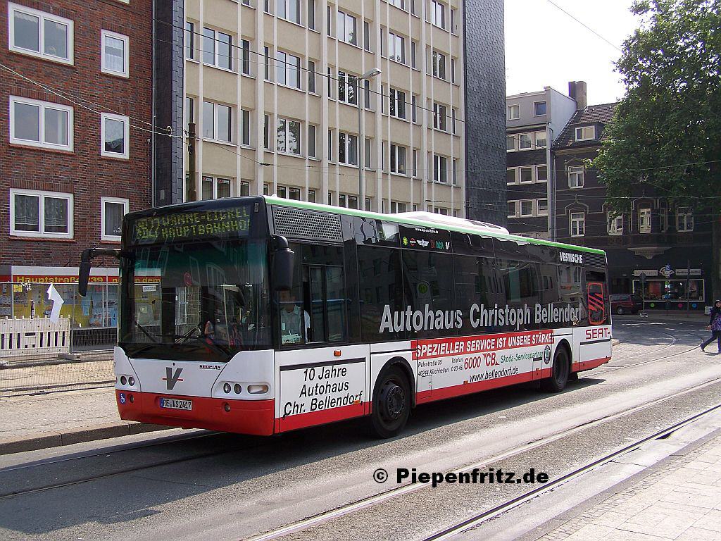 Neoplan N4416 Beschaffungsjahr 2002, ausgem. 2014.